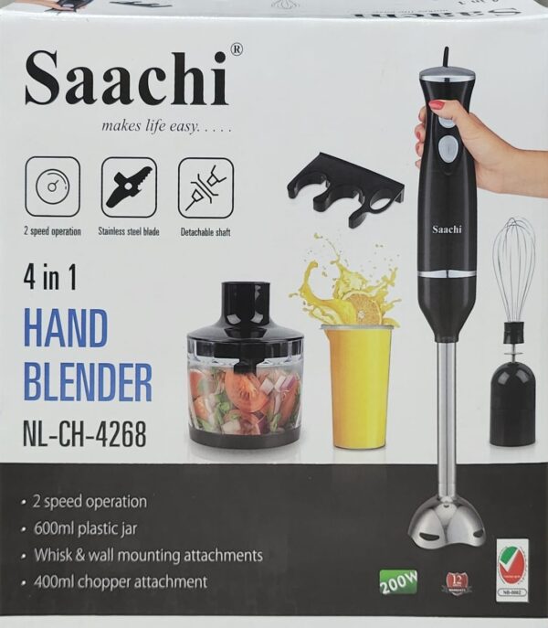 SAACHI 4 in 1 Hand Blender - Image 3